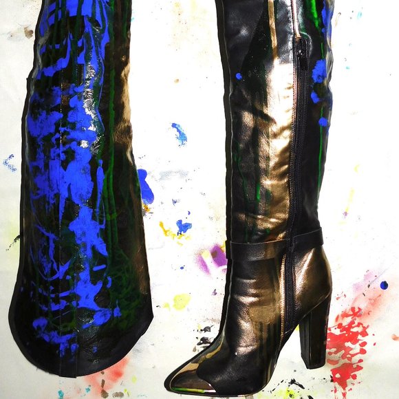 The Halle Over The Knee Boot 6 - Picture 8 of 12